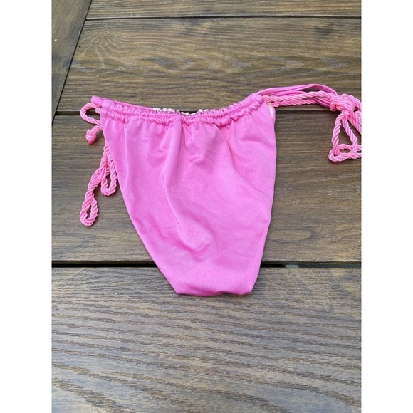 BAOBAB LULA SIDE TIE STRING SWIM BOTTOM pink L - Picture 9 of 12